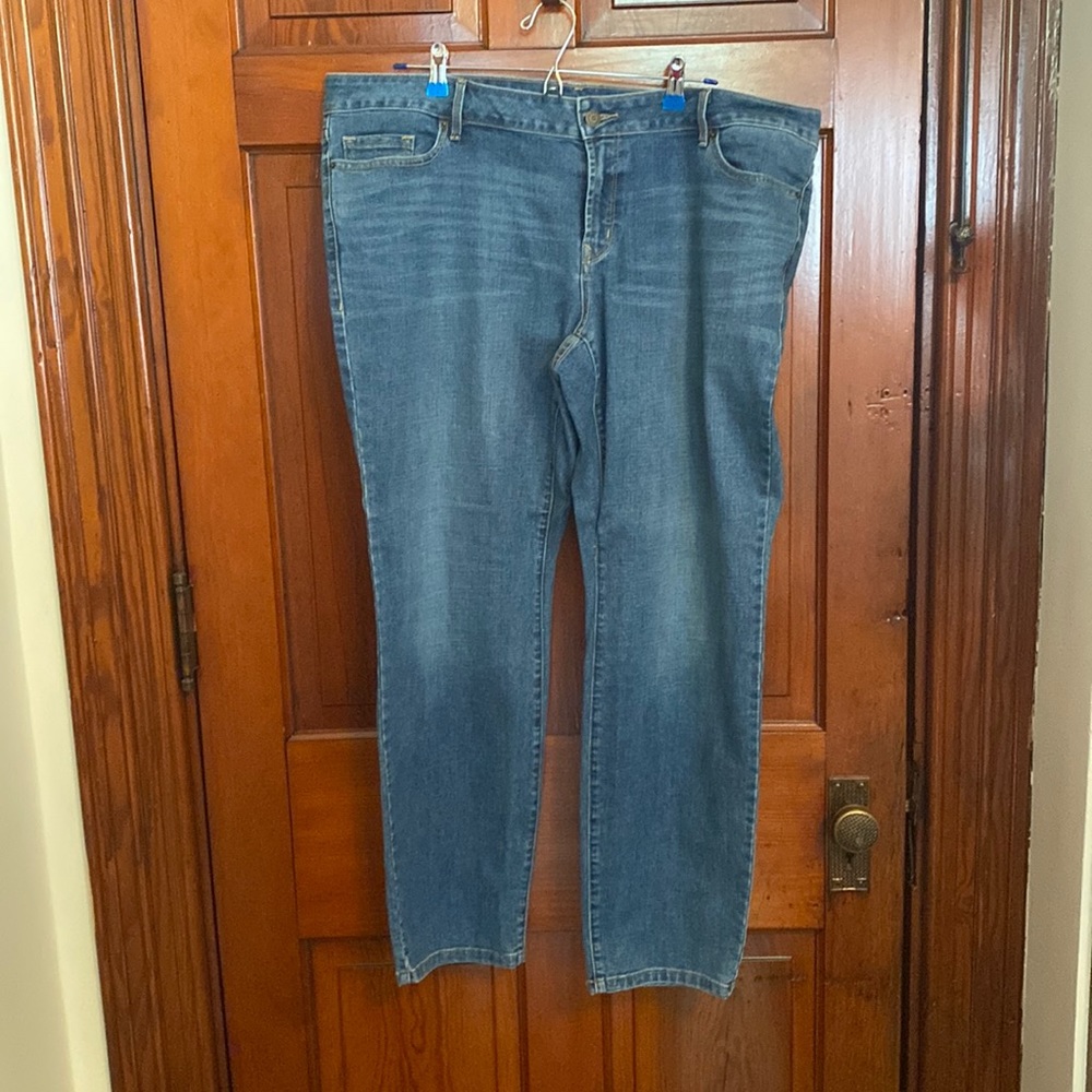 Old Navy, mid-rise jean, size 22 long